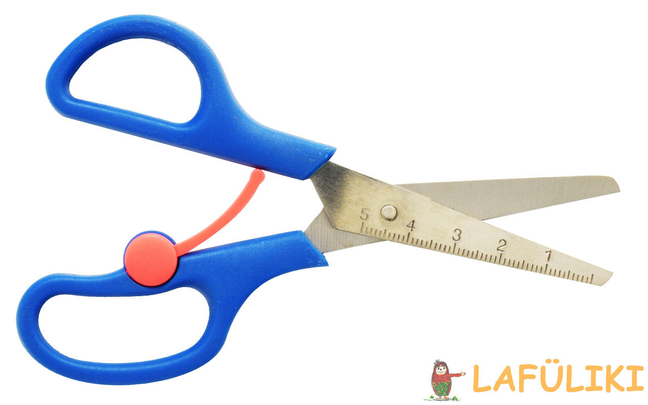 Herlitz-Linkshaender-Bastelschere-Feder-13cm-blau-offen