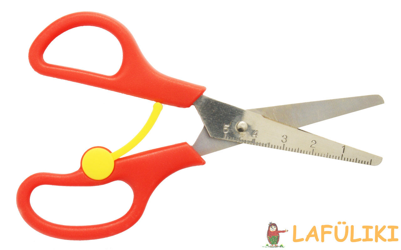 Herlitz-Linkshaender-Bastelschere-Feder-13cm-rot-offen