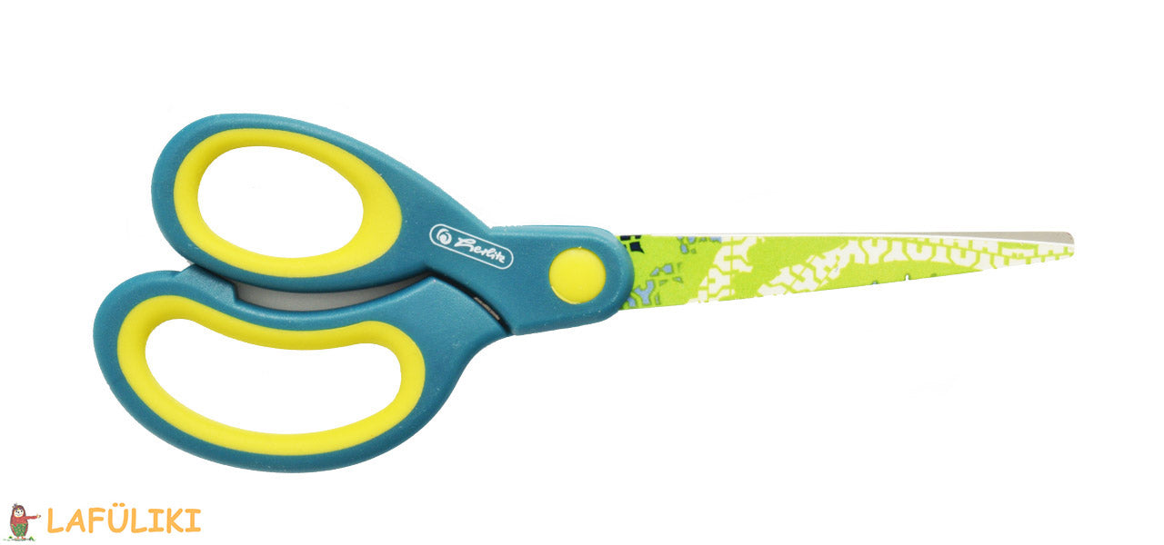 Herlitz-Linkshaender-Design-Bastelschere-spitz-grun