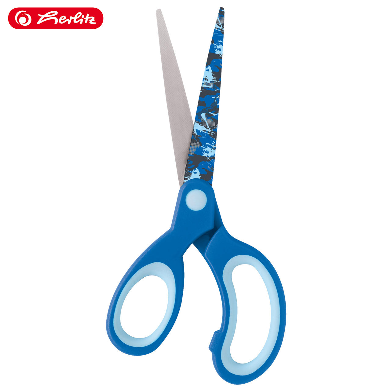 Herlitz-Linkshander-Design-Bastelschere-spitz-17cm-10897171-blau_hellbau-57719-offen-4008110337319-Schere-lafueliki