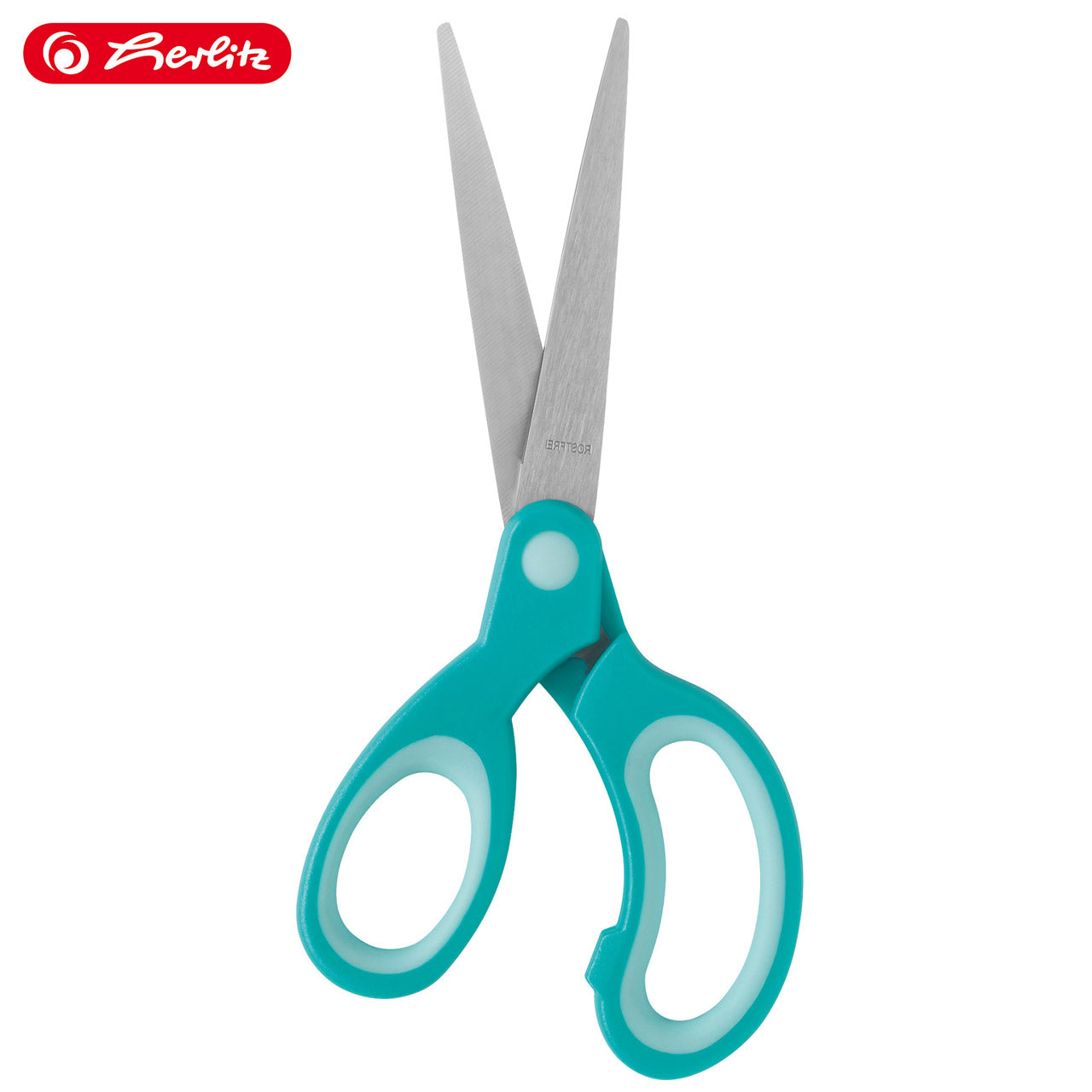 Herlitz-Linkshander-Design-Bastelschere-spitz-17cm-10897171-tuekis_mint-57720-offen-4008110337319-Schere-lafueliki