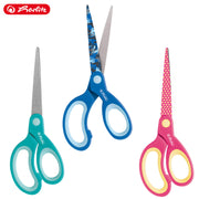 Herlitz-Rechtshander-Design-Bastelschere-spitz-17cm-10801728-tuerkis_mint-blau_hellbau-pink_gelb-4008110299532-lafueliki