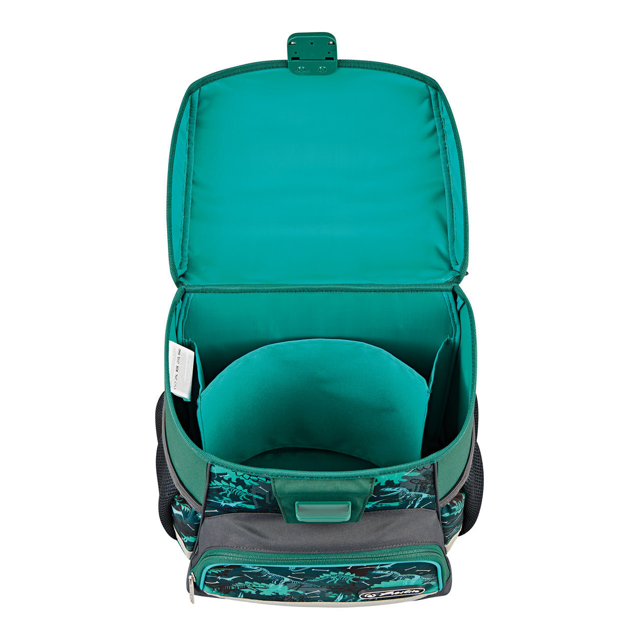 Herlitz-Schulranzen-Loop-Green-Rex-Dinosaurier-4008110345123-ohne-Inhalt-lafueliki