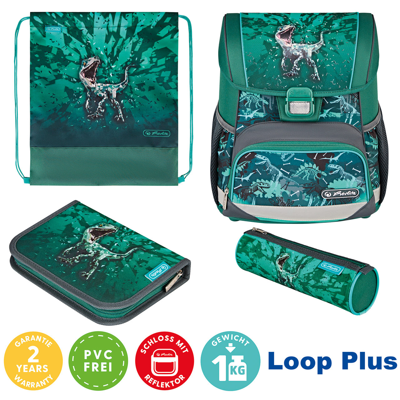 Herlitz-Schulranzen-Loop-Plus-Green-Rex-Dinosaurier-4008110345123-mit-icons-lafueliki