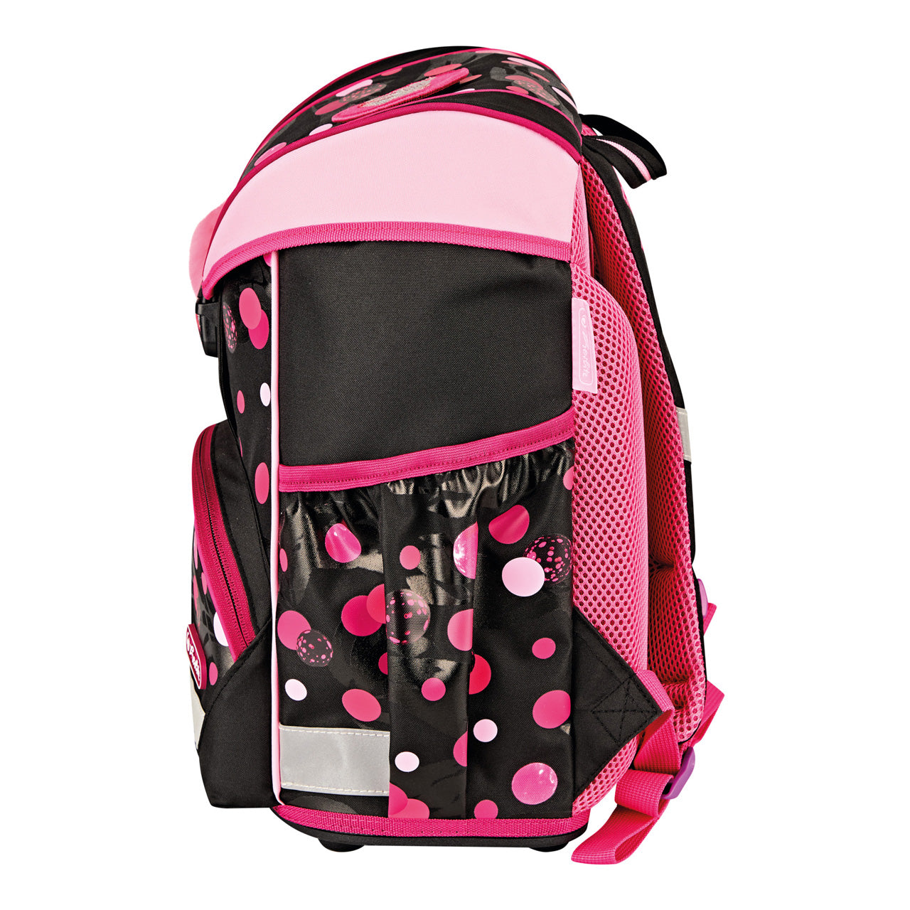 Herlitz-Schulranzen-Ultra-light-Plus-cats-dots-katze-ranzen-Seite-lafueliki