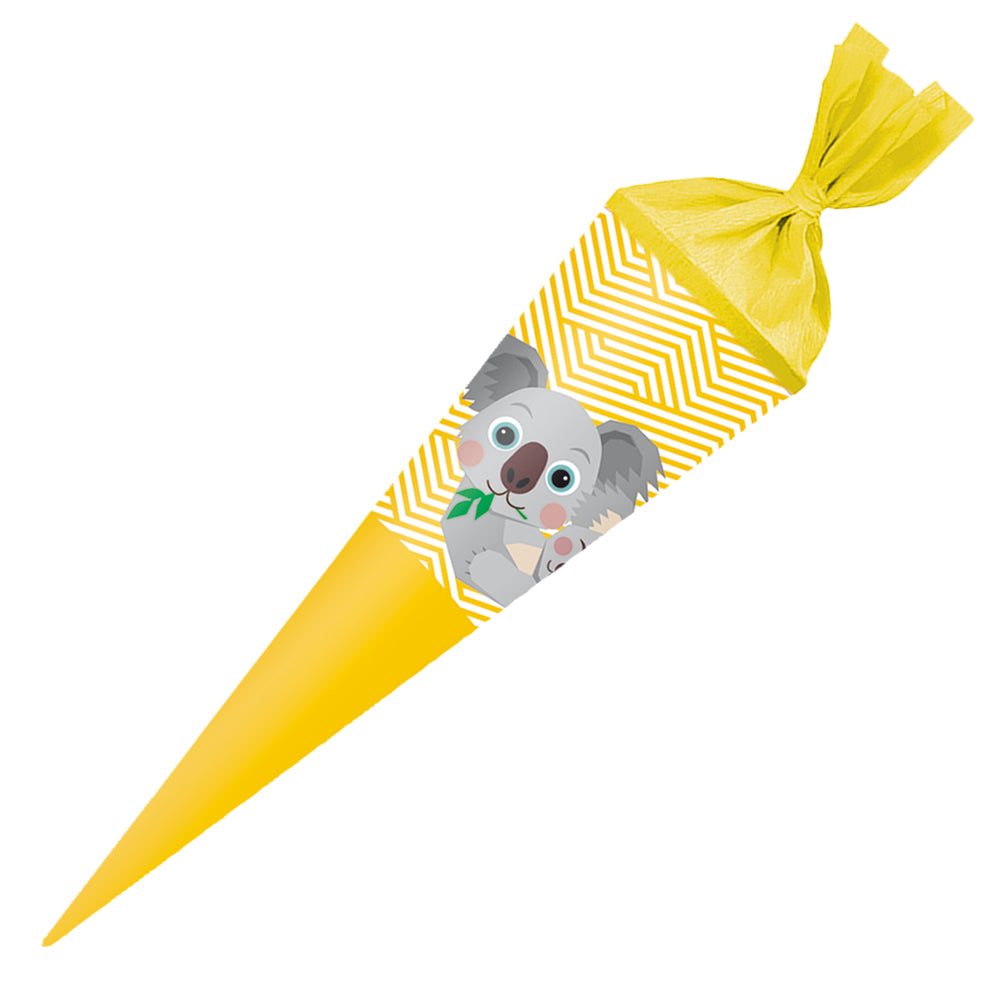 Herlitz-Schultuete-Geschwistertuete-35-cm-rund-Motiv-Koala-gelb-50035090-online-kaufen-lafueliki
