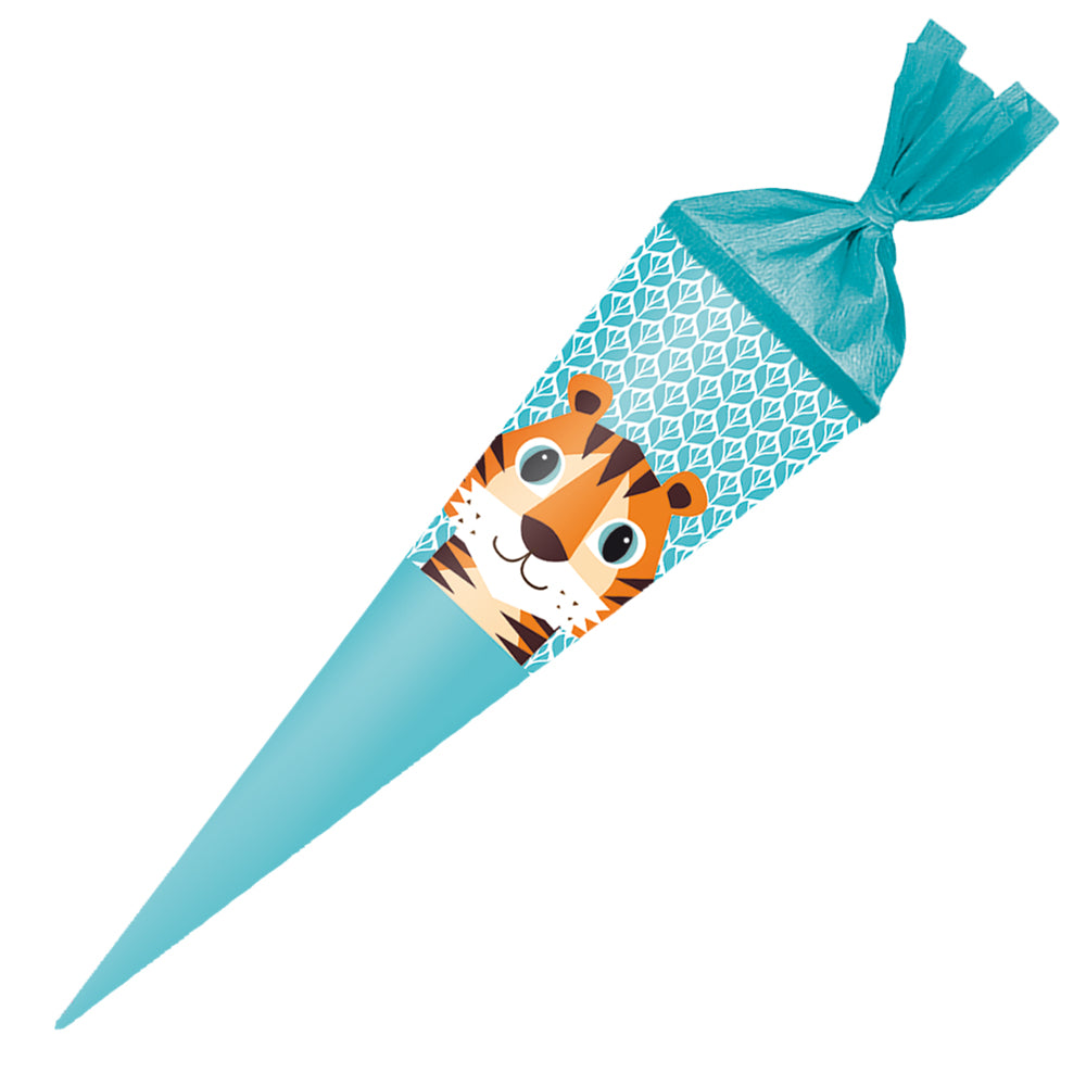 Herlitz-Schultuete-Geschwistertuete-35-cm-rund-Motiv-tiger-tuerkis-Jungs-50035090-online-kaufen-lafueliki