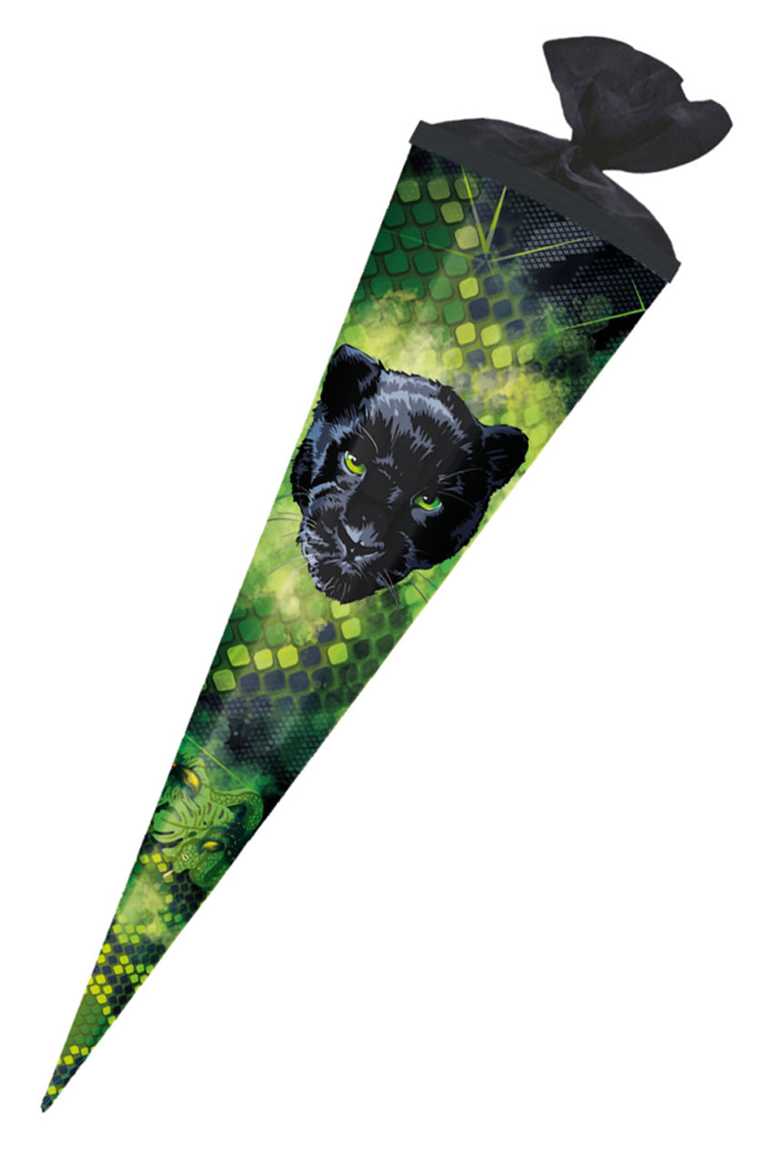 Herlitz Schultüte / Zuckertüte – 85 Cm, Eckig, Mit Tüll-Verschluss & Posamentenborte – Fußball-Motiv – Ideal Zum Schulstart