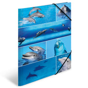 Herma Sammelmappe A3 Pappe · Delfine