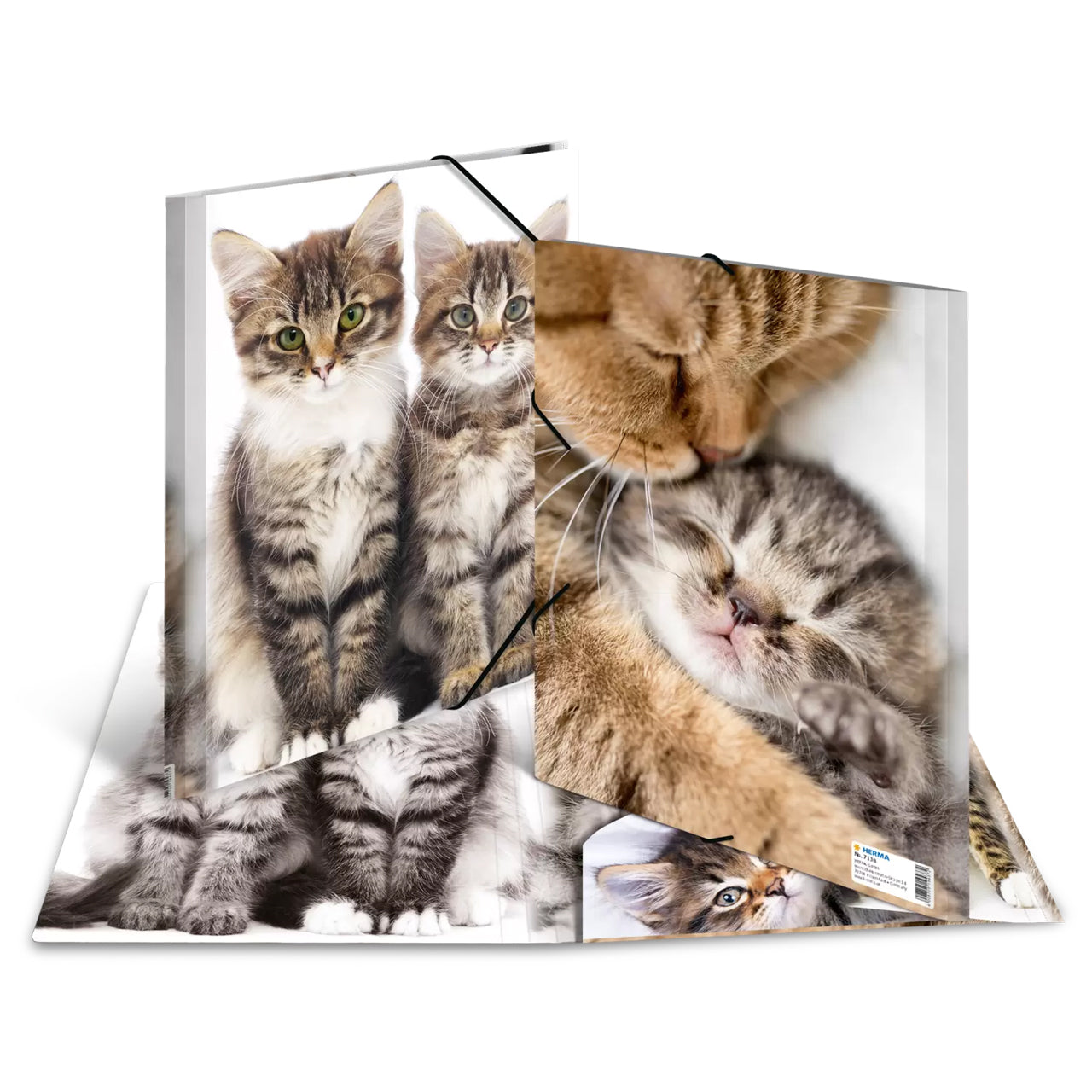 HERMA Sammelmappe A4 · PP · Katzen