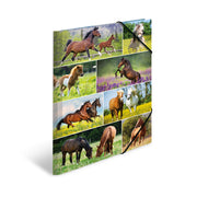Herma-Sammelmappe-A4-Pappe-Pferd-19342-lafueliki