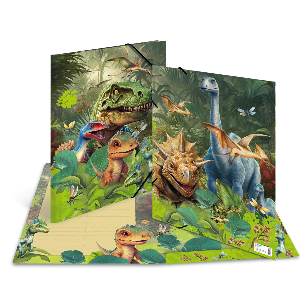 Herma-Zeichenmappe-A3-Pappe-Dino-World-19576-kaufen-lafueliki