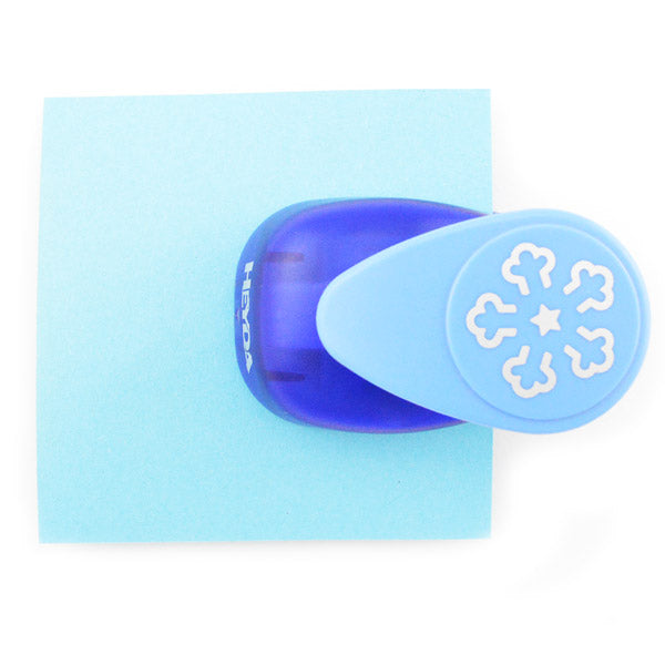 Heyda-Weihnachts-motivlocher-schneeflocke-lochung