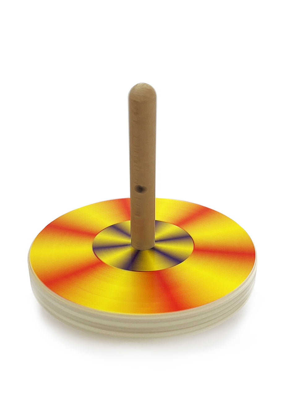 Holzkreisel-fuer-Kinder-gross-ab-4-Jahre-rot-gelb-in-Bewegnng-108190-Kriesel-kaufen-lafueliki