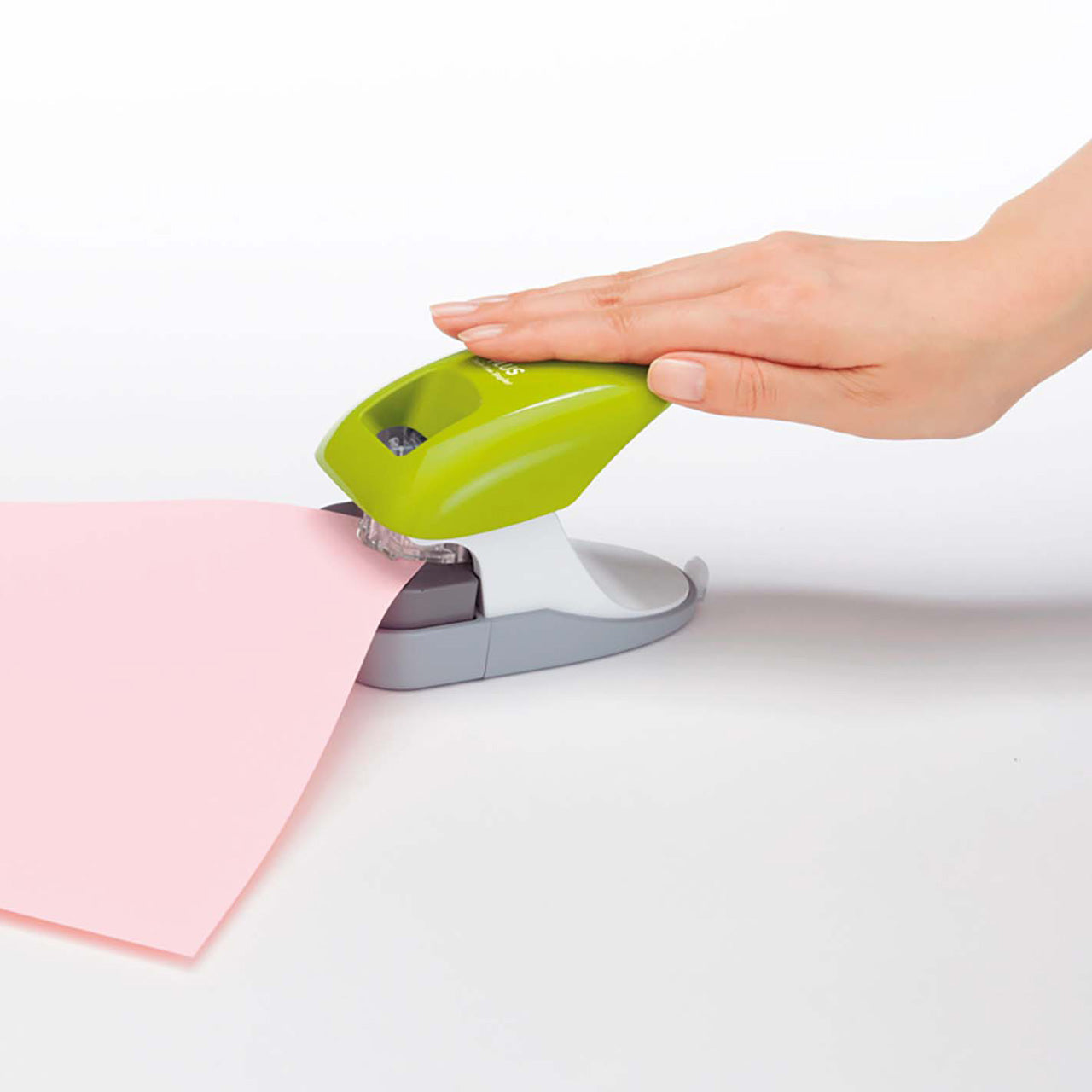 Japan-Plus-Heftlochung-4977564613655-gruen-Anwendung-Heftung-lafueliki