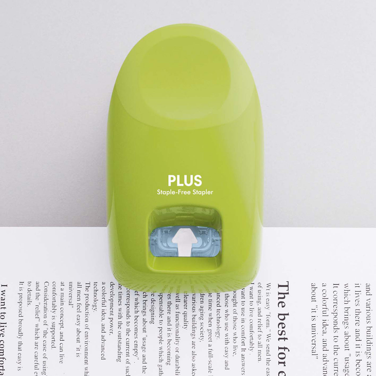 Japan-Plus-Heftlochung-4977564613655-gruen-Sichtfenster-lafueliki