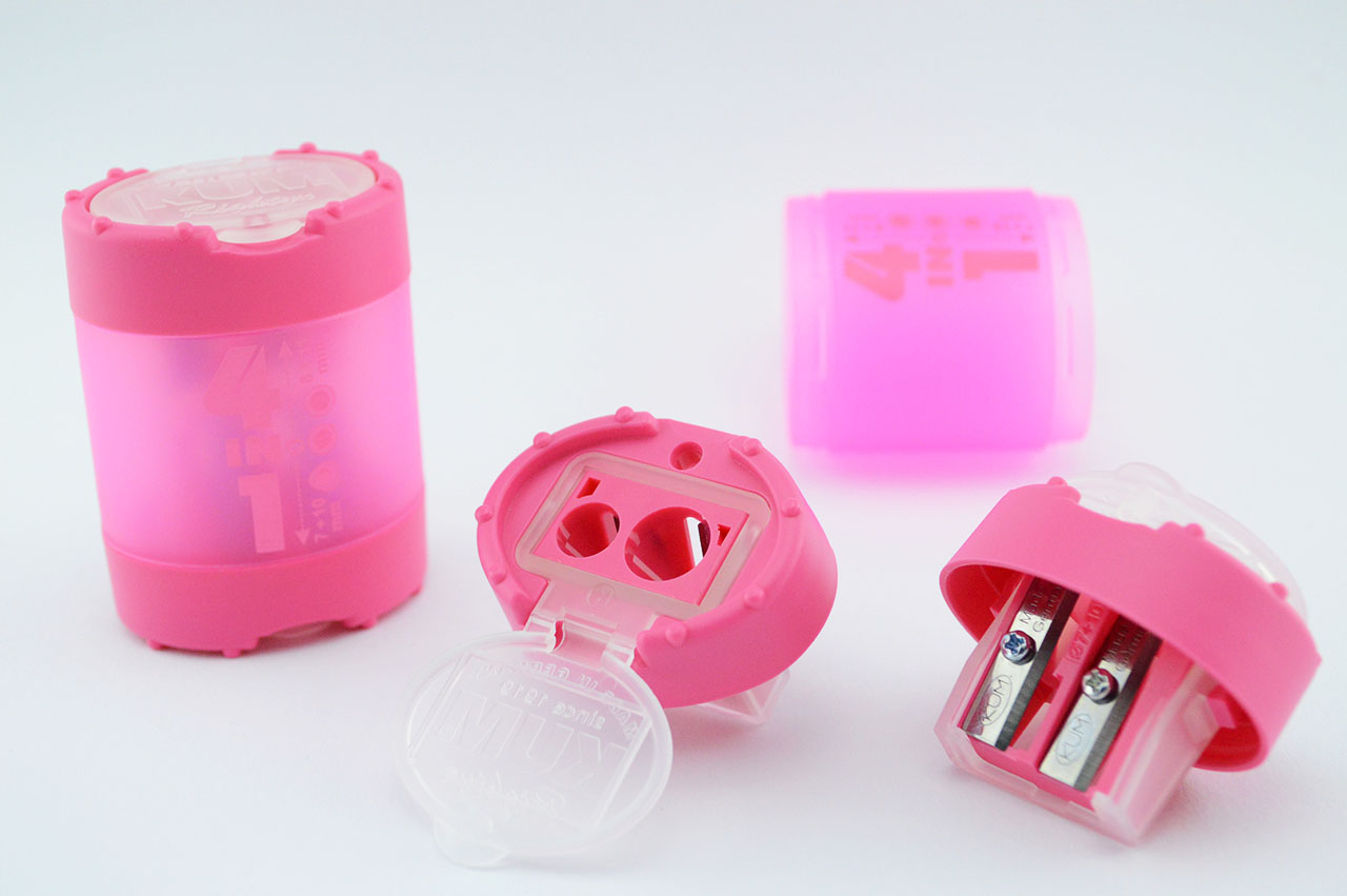 KUM-4in1-Spitzer-Rechtshaender-RH-Click-Clack-pink