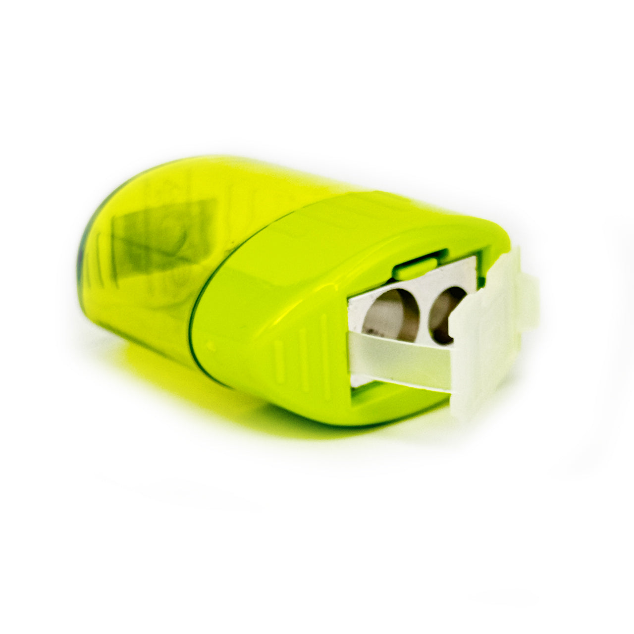 KUM-Anspitzer-Pop-hellgruen-mit-Behaelter-Rechtshaender-2-fach-lafueliki