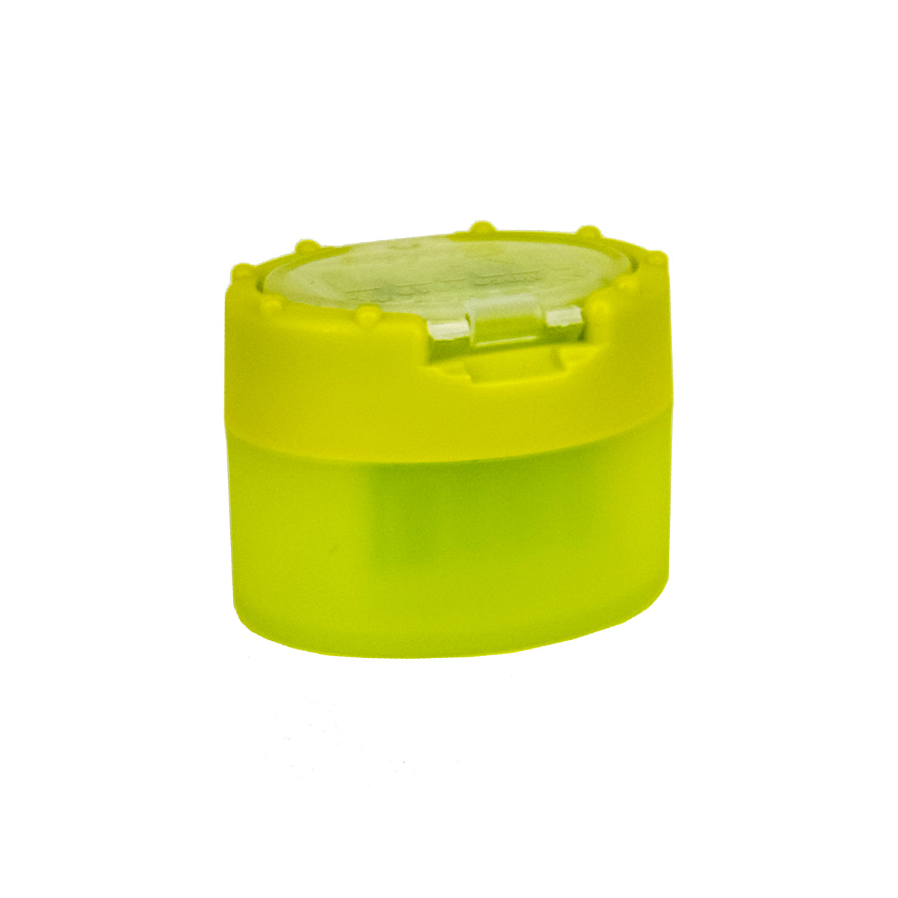 KUM-Anspitzer-mit-Behaelter-fuer-die-Schule-hellgruen-2Fach-Click-Clack-lafueliki