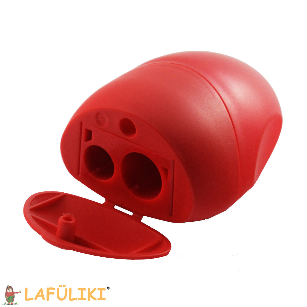 KUM-Doppel-Behaelterspitzer-Pencil-Pal-Rechtshaender-rot-1024721-Anspitzer-lafueliki