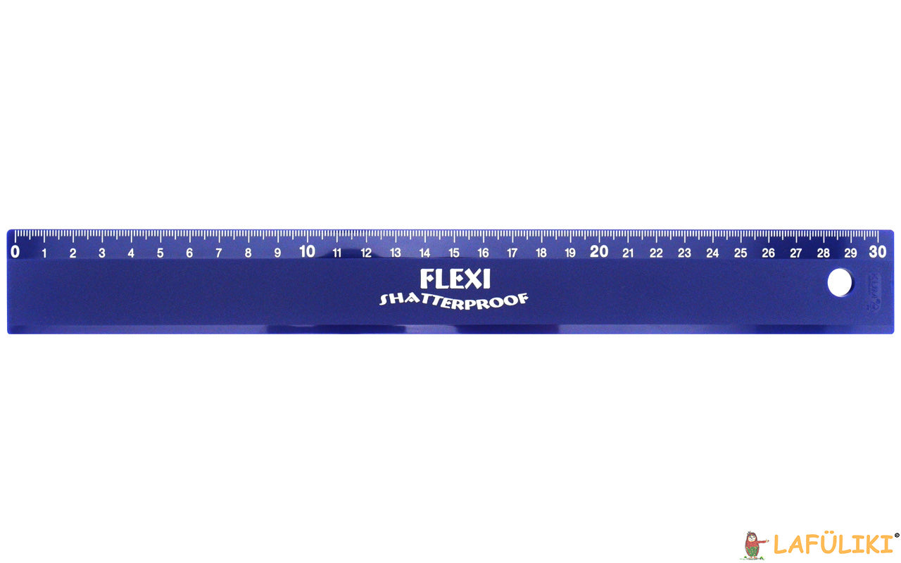KUM-Kunststoff-Lineal-30cm-2011639-blau-lafueliki
