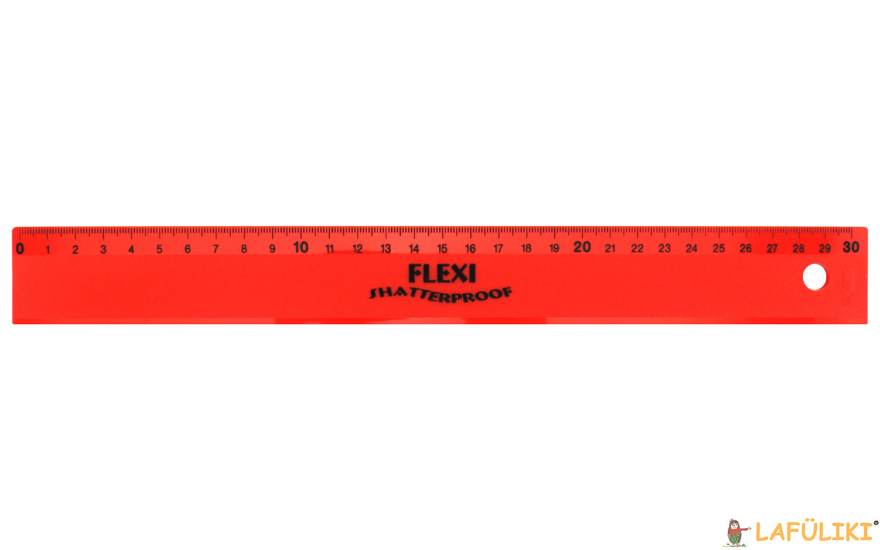 KUM-Kunststoff-Lineal-30cm-2011639-rot-lafueliki