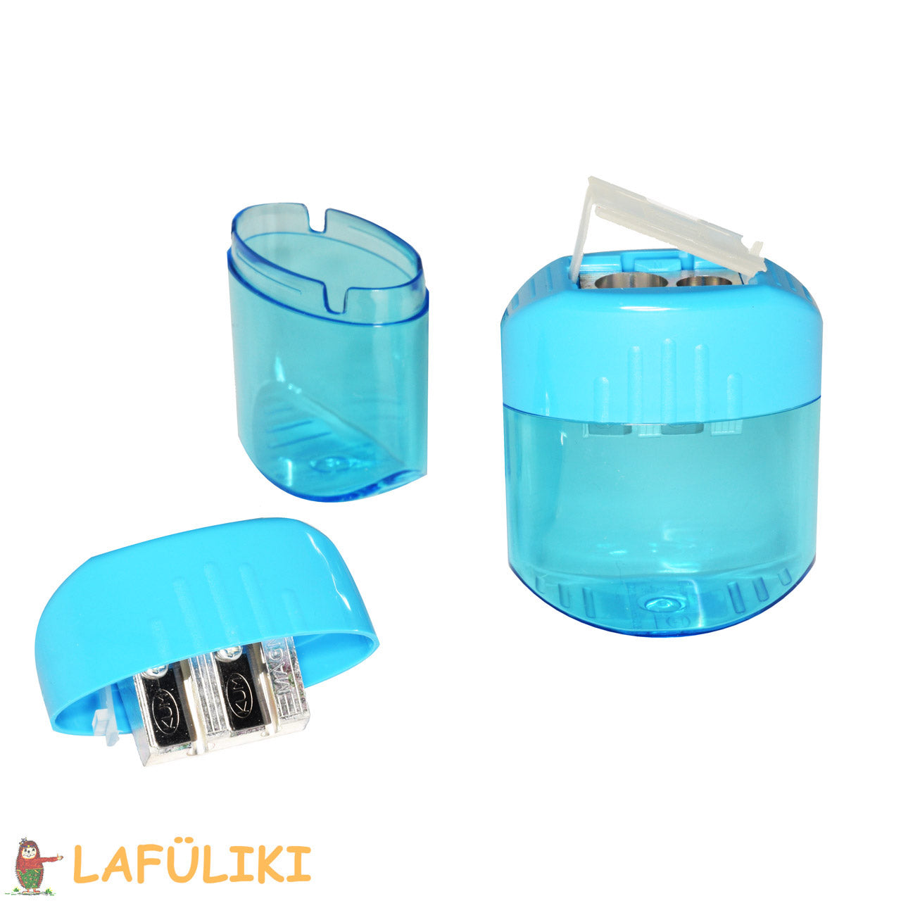 KUM Anspitzer für Rechtshänder in der Farbe hellblau Pop