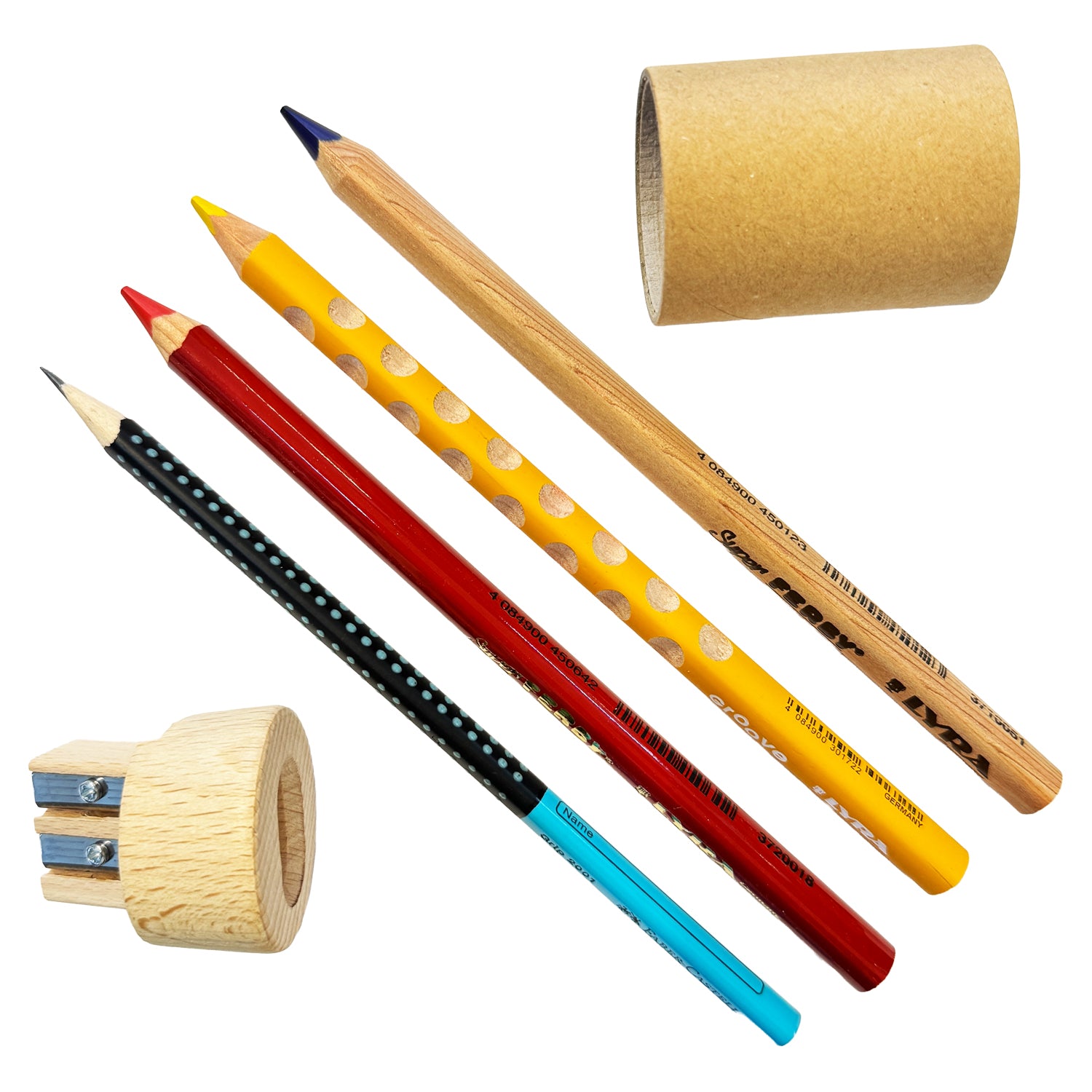 KUM Holz Doppelspitzer mit Behälter · Wood · 8–11 mm