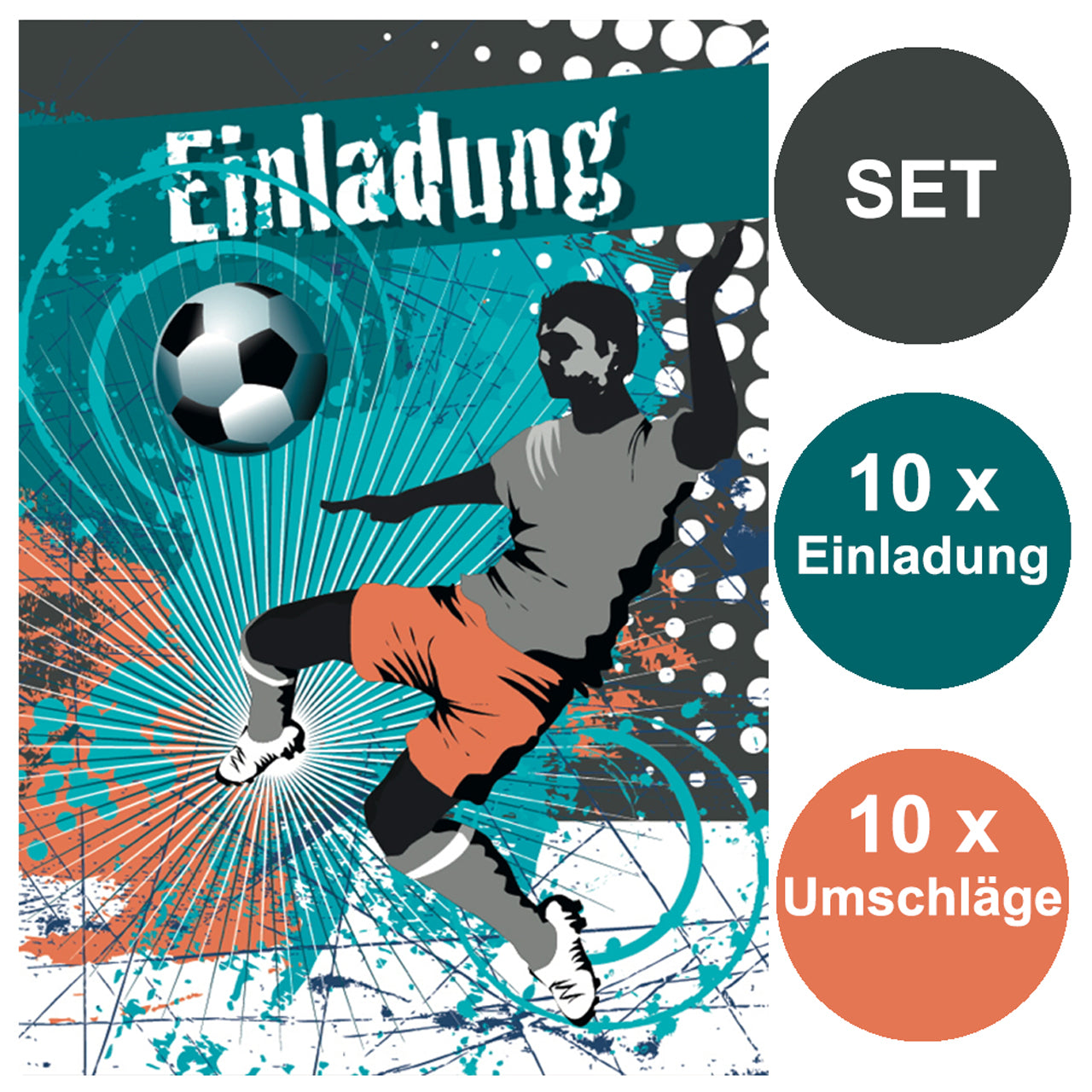 Kinder-Einladung-zum-Geburtstag-Karte-mit-Umschlaeg-Fussball-kaufen-lafueliki