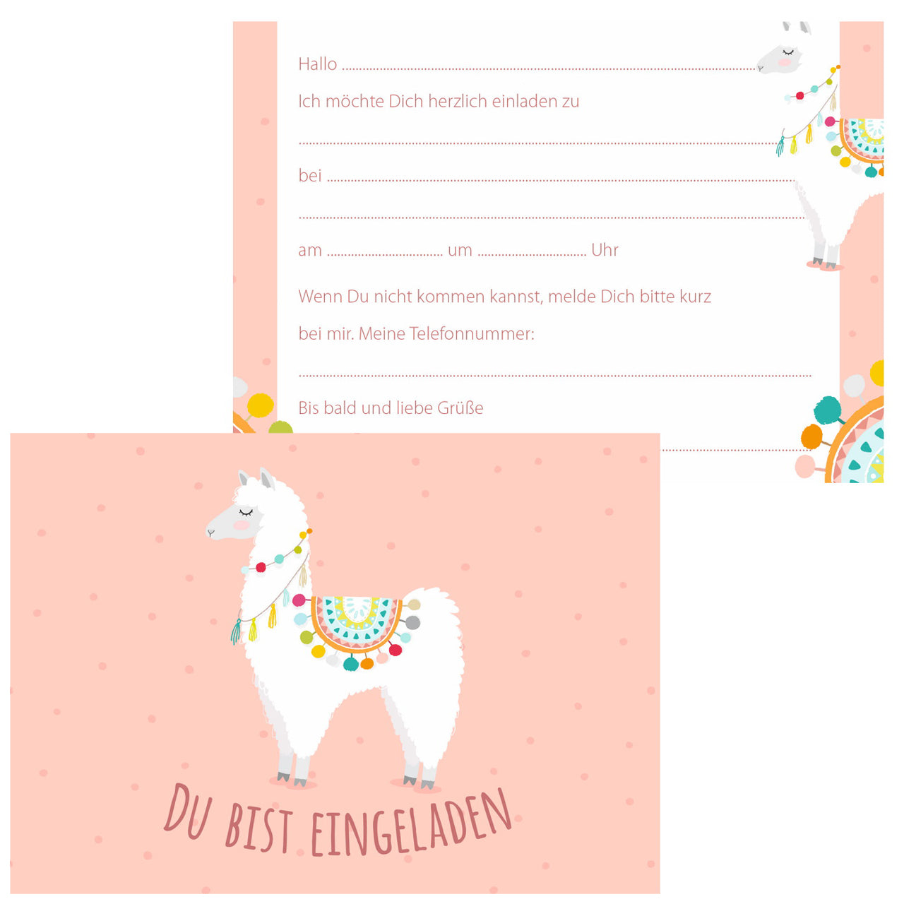 Kinder-Einladung-zum-Geburtstag-Karte-mit-Umschlaeg-Lama-4015290490482-lafueliki