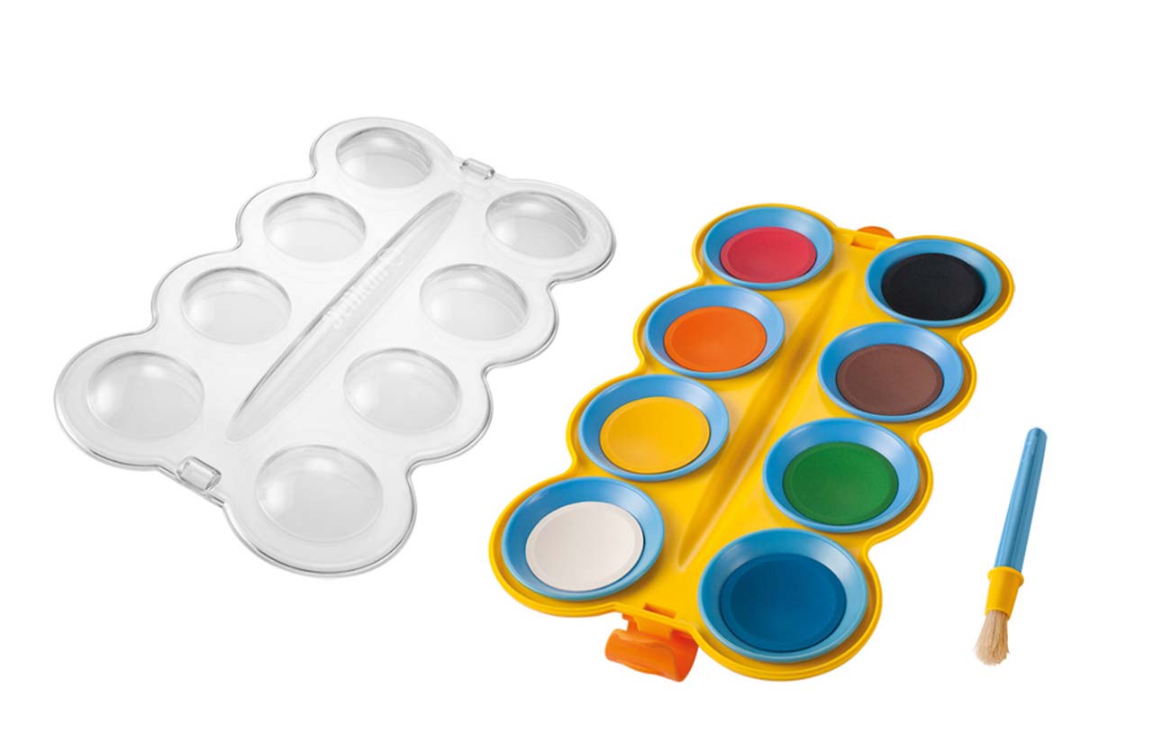 Kindermalkasten-Rondini-Pelikan-Mini-Friends-offen