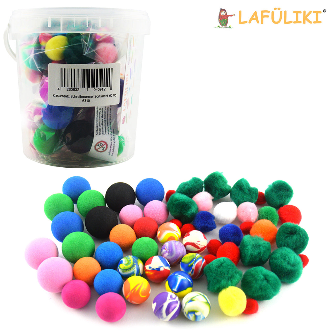 Klassensatz-Schreibmurmel-Sortiment-6310-60-tlg-lafueliki