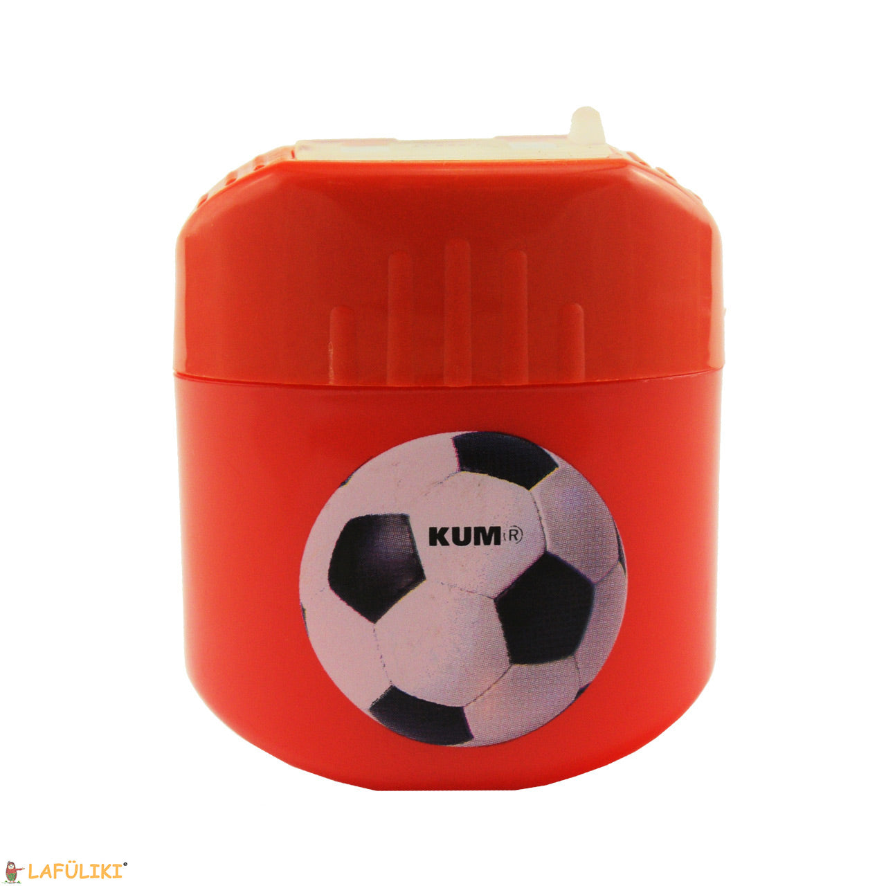 Kum-Doppelspitzer-Rechtshaender-Fussball-rot-dosenspitzer-lafueliki