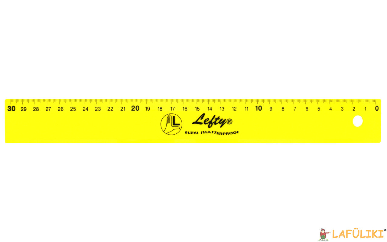 Kum-Flexi-Lineal-fuer-Linkshaender-2012229-Schullineal-gelb-lafueliki