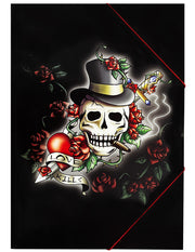 Kum-Sammelmappe-A3-LOVE-KILLS-totenkopf-zeichenmappe-pappe-lafueliki