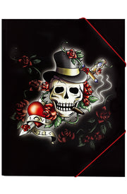 Kum-Sammelmappe-A4-LOVE-KILLS-totenkopf-zeichenmappe-pappe-lafueliki