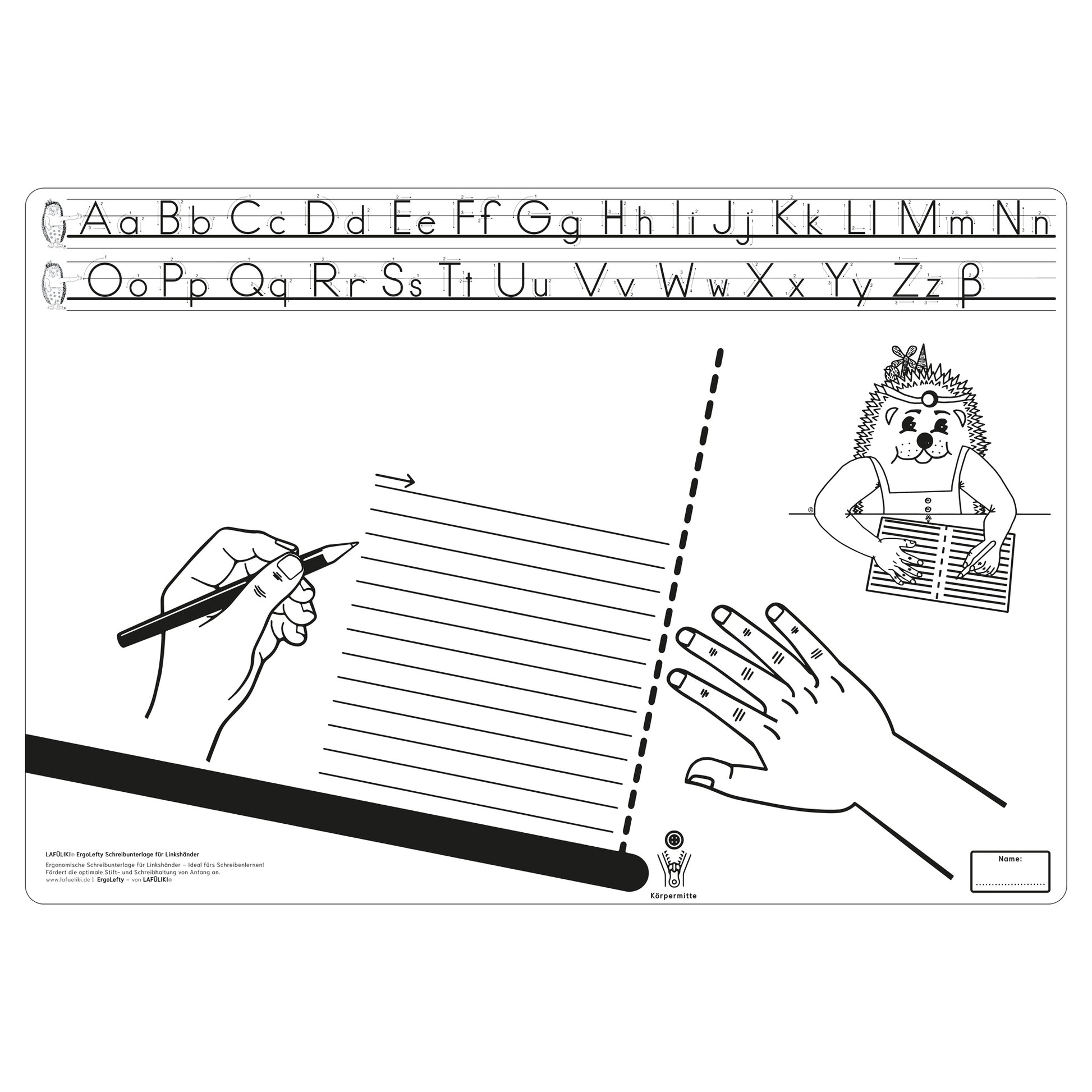 LAFueLIKI-ErgoLefty-Schreibunterlage-Linkshaender-weiss-sinnvoll-Kinder-grundschule-3700-shop-kaufen