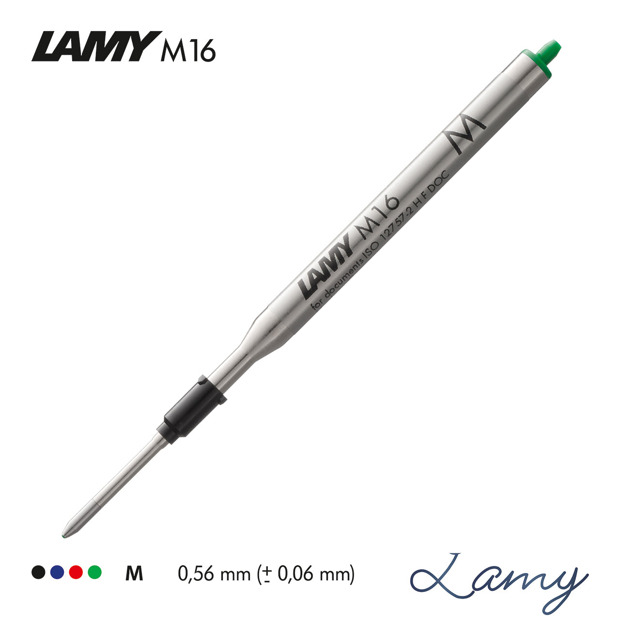 LAMY-M16-M-mittel-medium-gruen-Ersatz-Mine-Kugelschreiber-kaufen-lafueliki