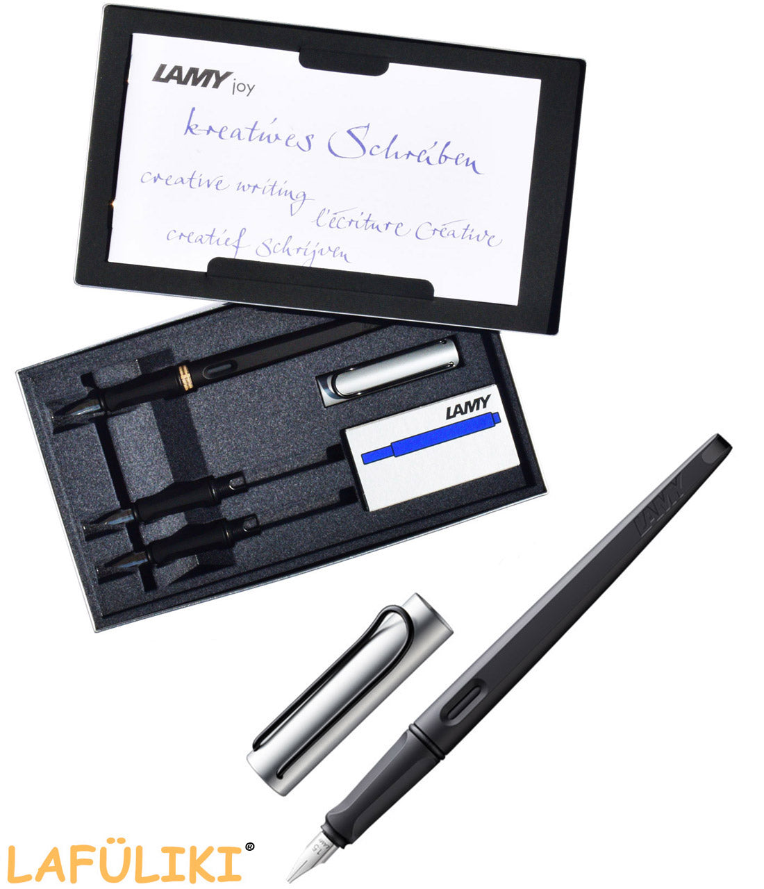 LAMY-joy-Schoenschreibset-AL-Geschenkbox-1217713-kalligraphie-Fueller-Set-LAFueLIKI