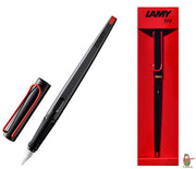 LAMY-joy-black-Schoenschreibfueller-schwarz_rot-kalligraphie-Fueller-LAFueLIKI