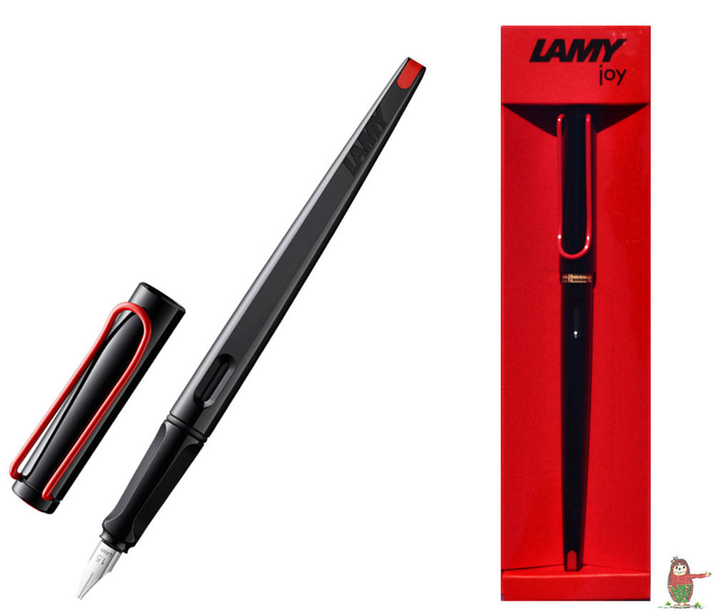 LAMY-joy-black-Schoenschreibfueller-schwarz_rot-kalligraphie-Fueller-LAFueLIKI