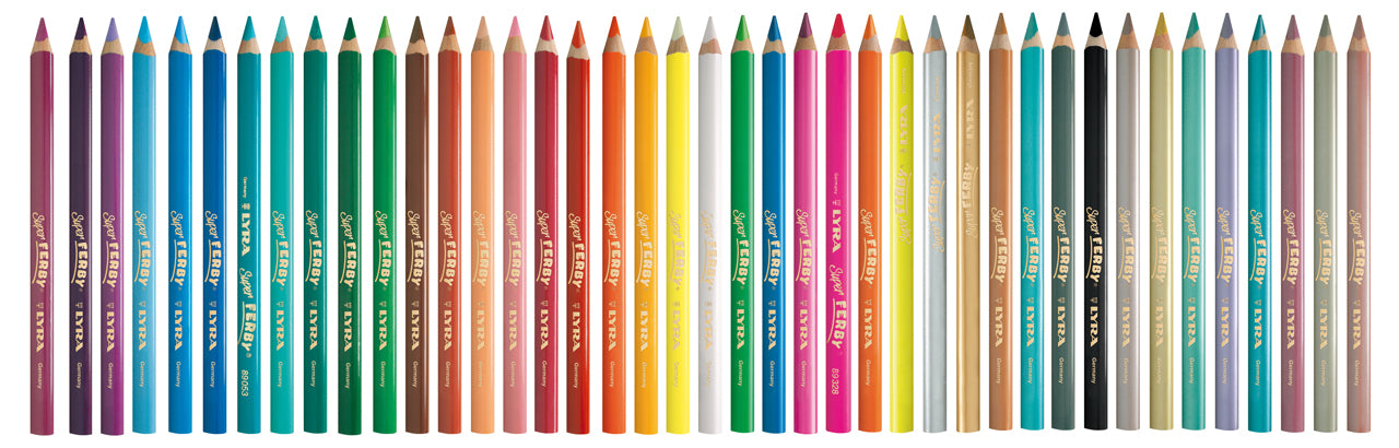 LYRA-Super-Ferby-alle-farben-Buntstift-lackiert-Einzelstift-farbstifte-lafueliki