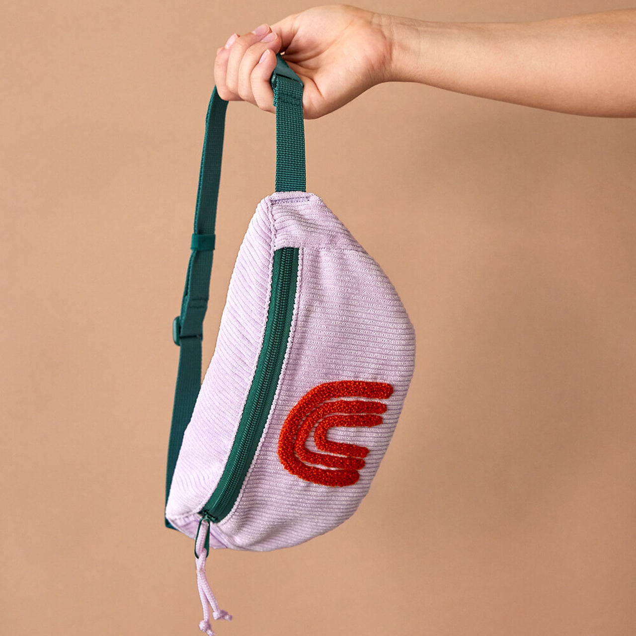 LaeSSIG-Kinder-Bauchtasche-aus-Cord-Little-Gang-regenbogen-rosa-online-kaufen-lafueliki