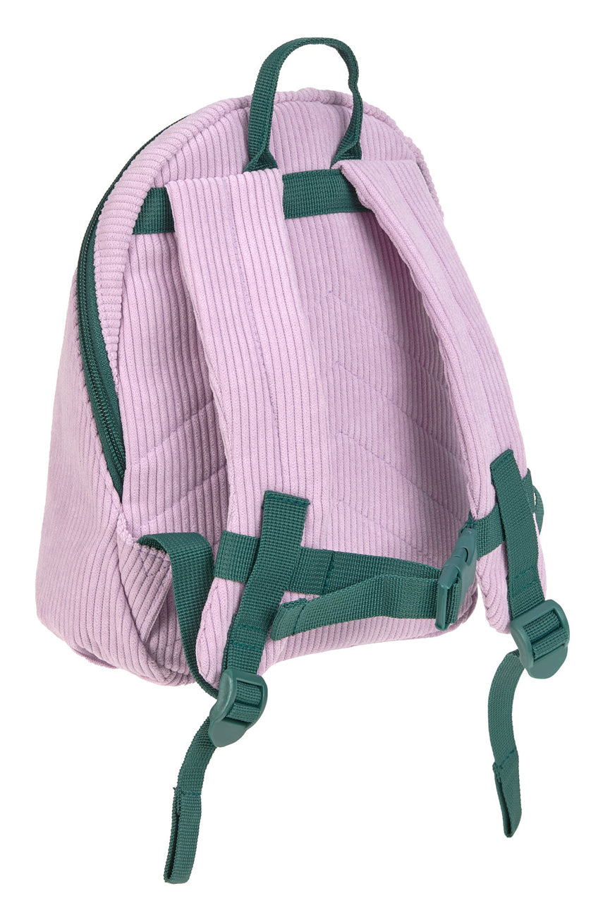 Laessig-Kindergartenrucksack-Tiny-Cord-Little-Gang-Rainbow-lilac-1203042041-ab-2-Jahren-rueckseite-lafueliki
