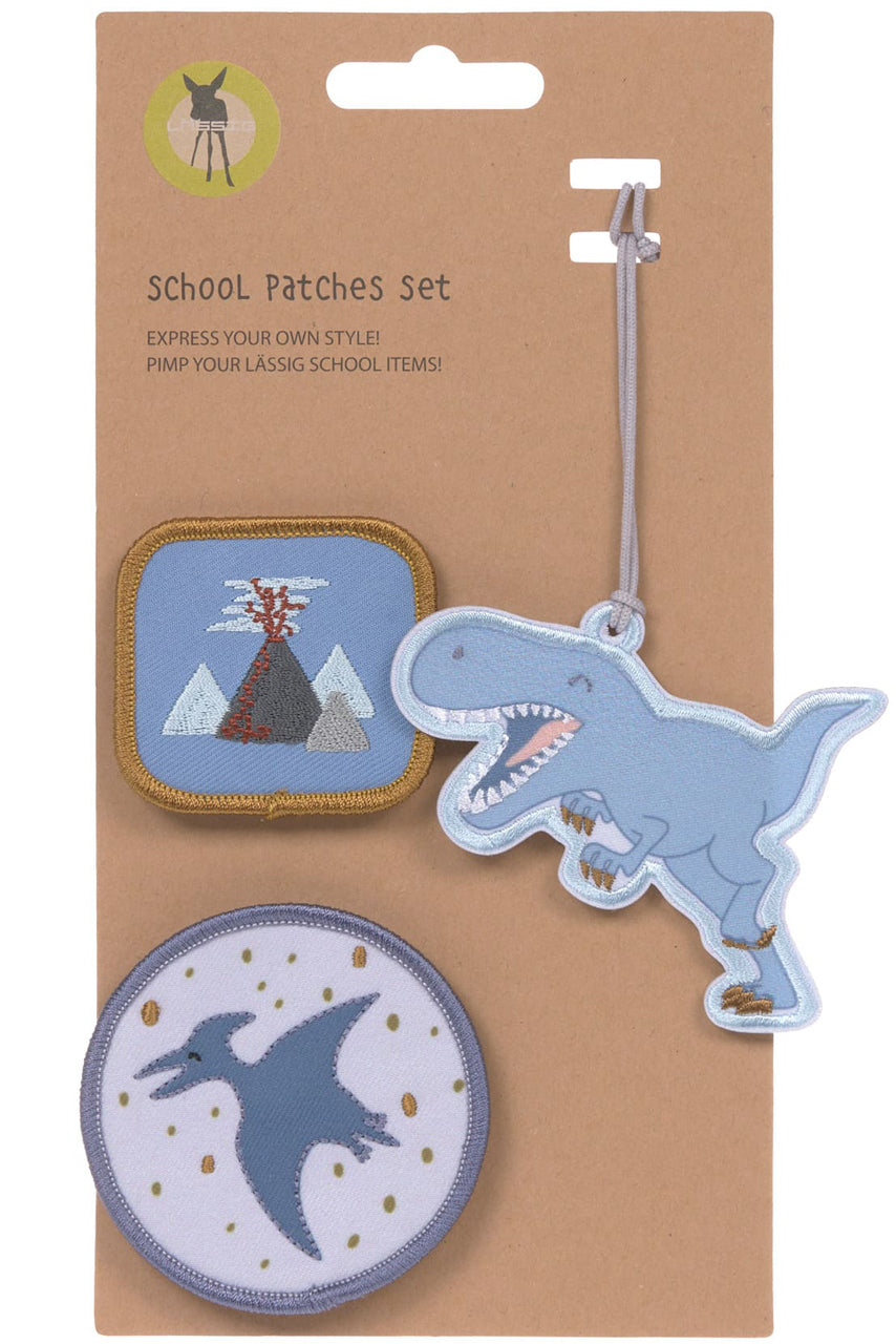 Laessig-Patches-Setund-Anhaenger-Dinosaurier-3er-Set-Schulranzen-online-kaufen-1205007054-lafueliki