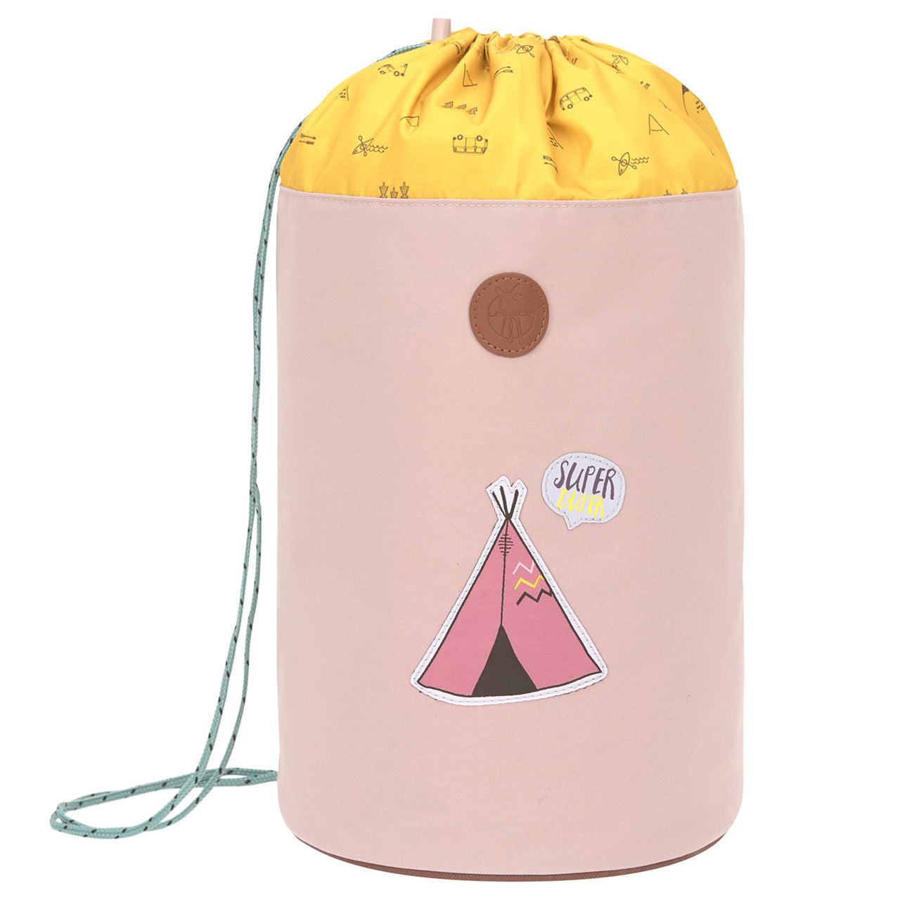 Laessig-Schulranzen-Set-Adventure-Tipi-rosa-5-teilig-1205001749-Sportbeutel-rund-lafueliki