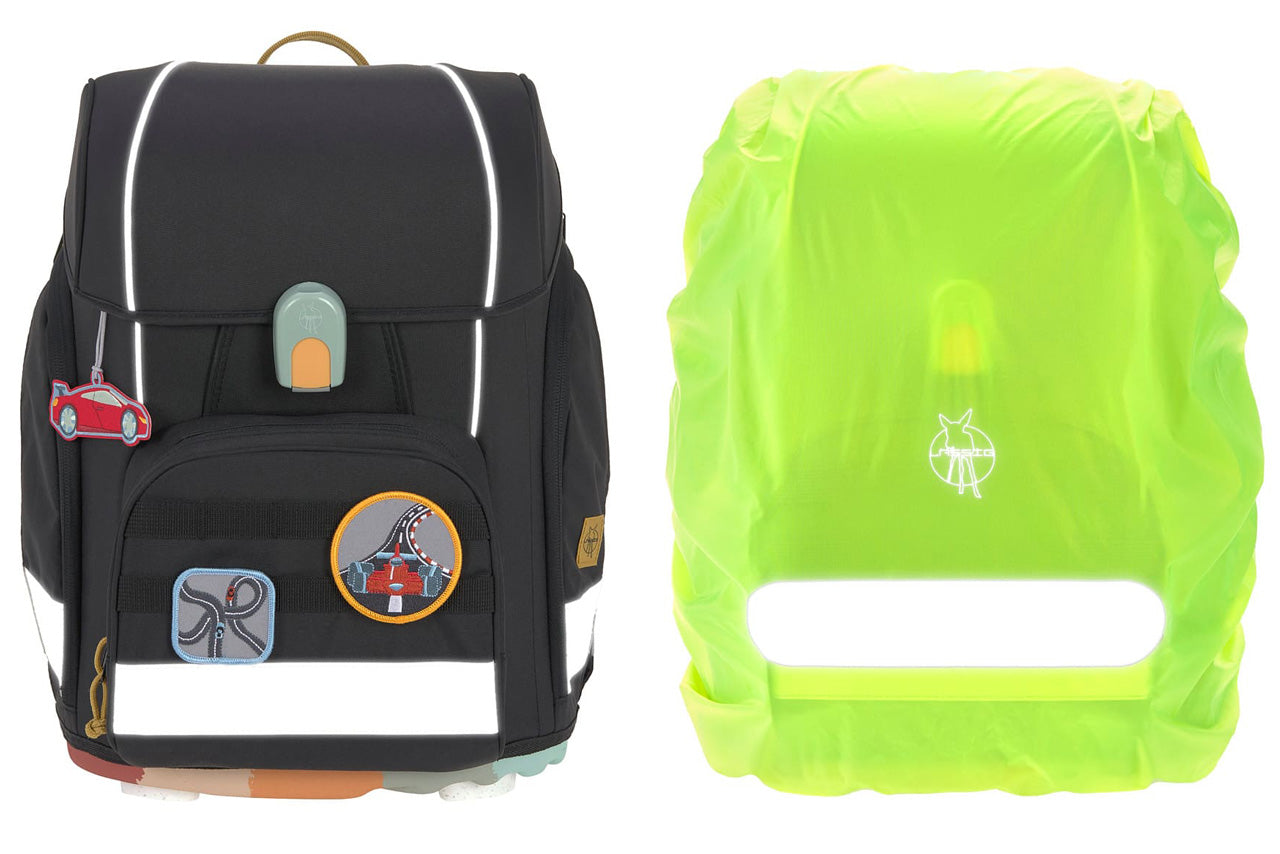 Laessig-Schulranzen-Set-Boxy-Unique-Black-schwarz-7-teilig-mit-Regenschutz-1205015000-lafueliki