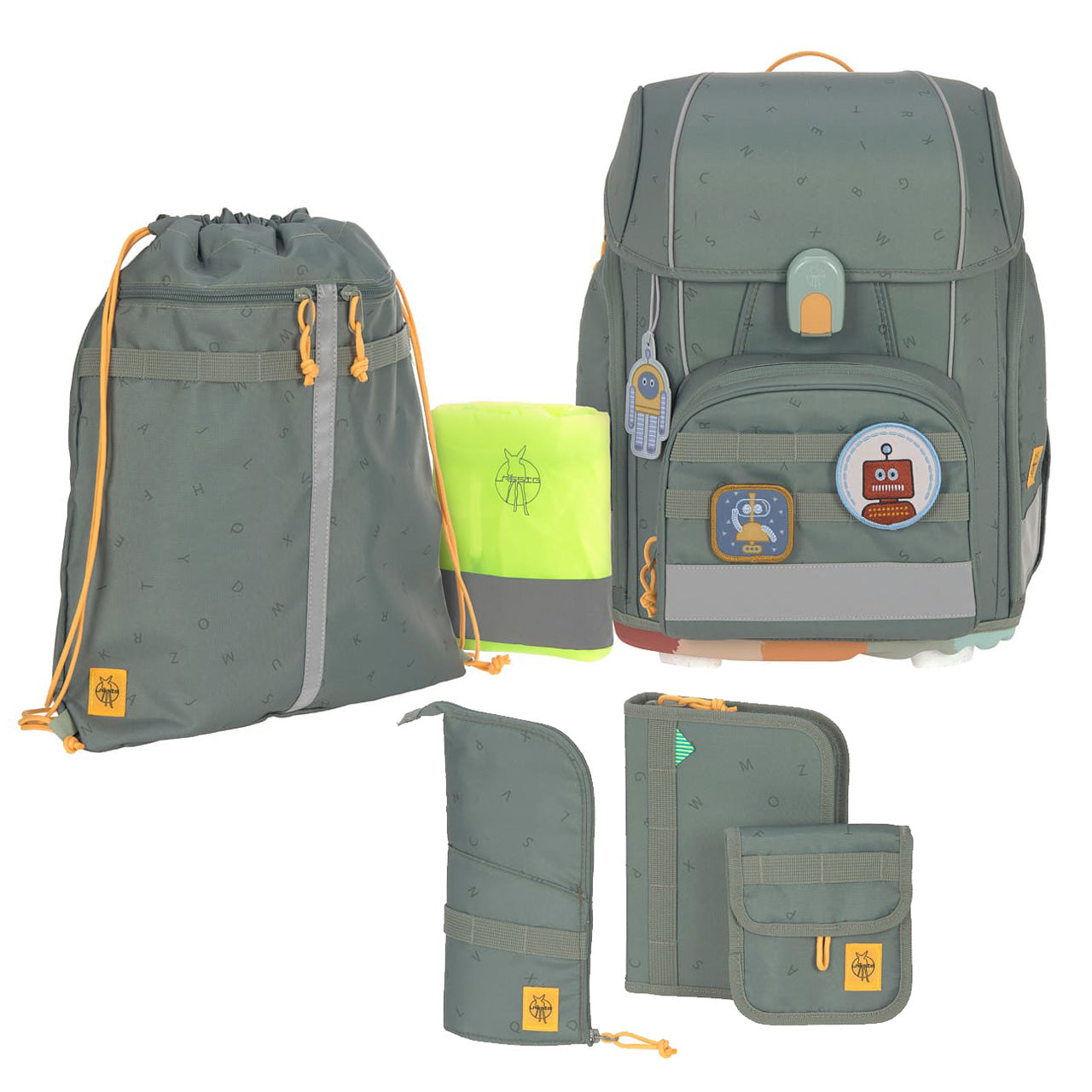 Laessig-Schulranzen-Set-Boxy-Unique-Letters-Green-7-teilig-online-kaufen-1205015168-lafueliki