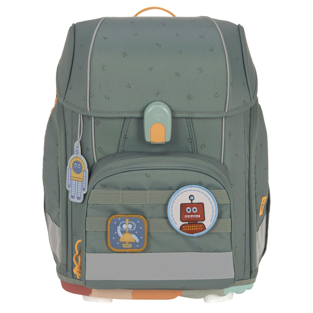 Laessig-Schulranzen-Set-Boxy-Unique-Letters-Green-7-teilig-vorderseite-1205015168-lafueliki