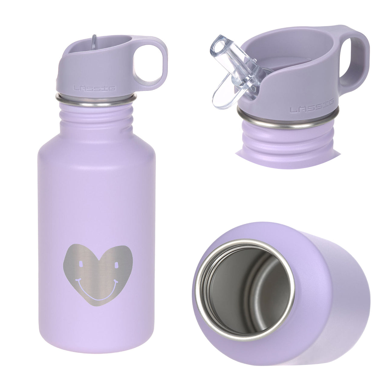Laessig-Trinkflasche-aus-Edelstahl-Kinder-Smile-Little-Gang-Herz-Heart-lilac-rosa-12100257012-kaufen-lafueliki